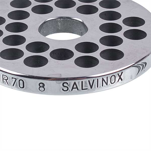Meat Grinder Grid Lame Italia 100610 8мм D=69,6мм (with a slot) Unger R70 (PRF8)