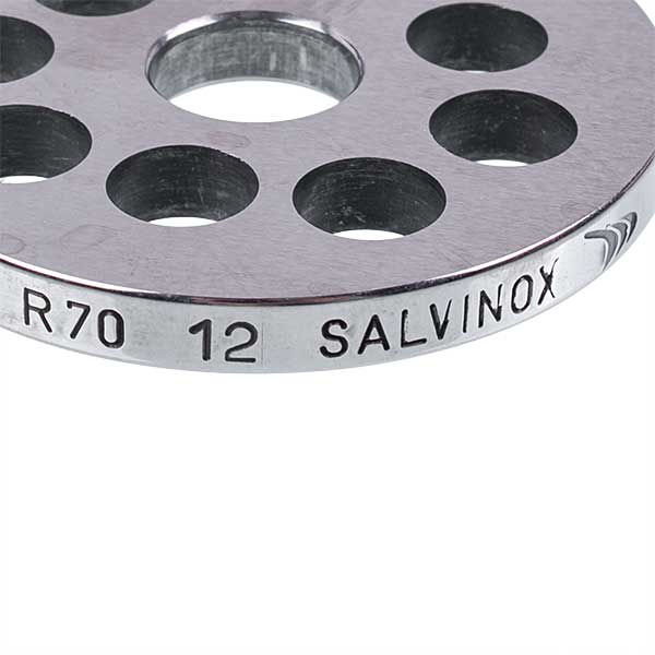 Meat Grinder Grid Lame Italia 100625 12mm D=69,6mm (with a slot) Unger R70 (PRF12)