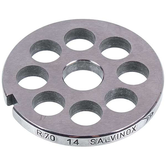 Meat Grinder Grid Lame Italia 100635 14mm D=69,6mm (with a slot) Unger R70 (PRF14)