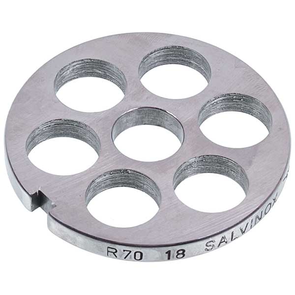 Meat Grinder Grid Lame Italia 100650 18мм D=69,6мм (with a slot) Unger R70