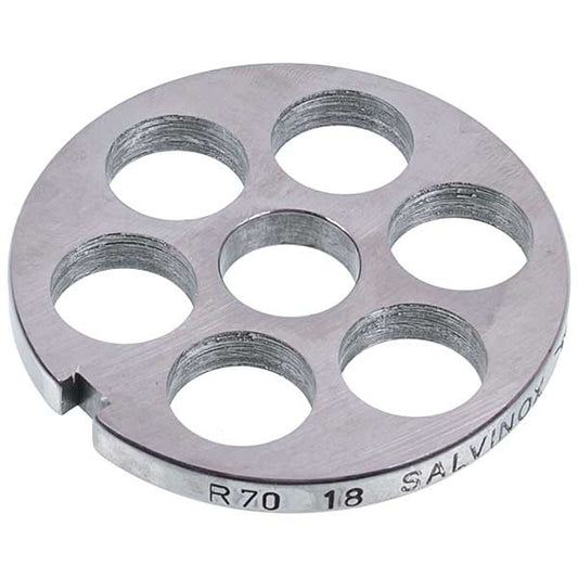 Meat Grinder Grid Lame Italia 100650 18мм D=69,6мм (with a slot) Unger R70