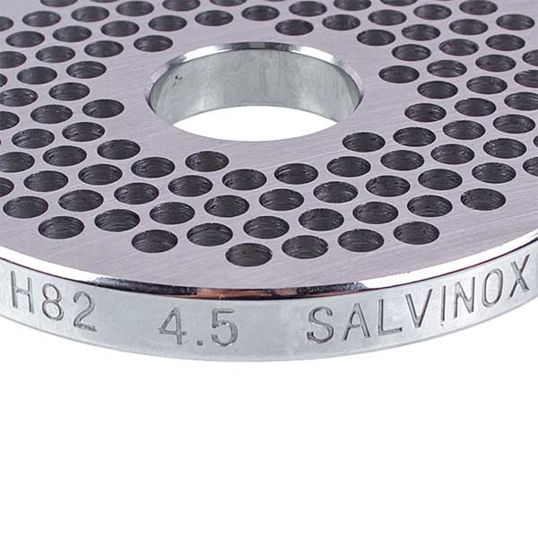 Meat Grinder Grid Lame Italia 100710 4,5mm D=81,6mm (with a slot) Unger H82 (PRH45)