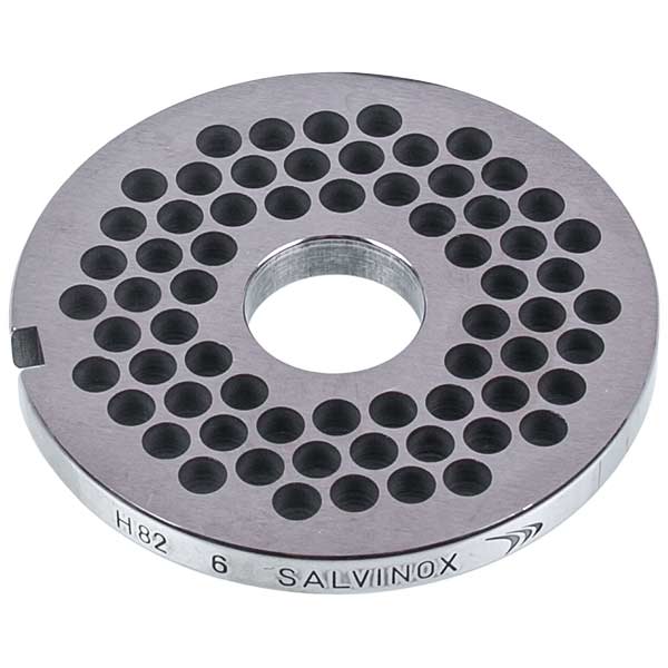Meat Grinder Grid Lame Italia 100730 6mm D=81,6mm (with a slot) Unger H82 (PRH6)