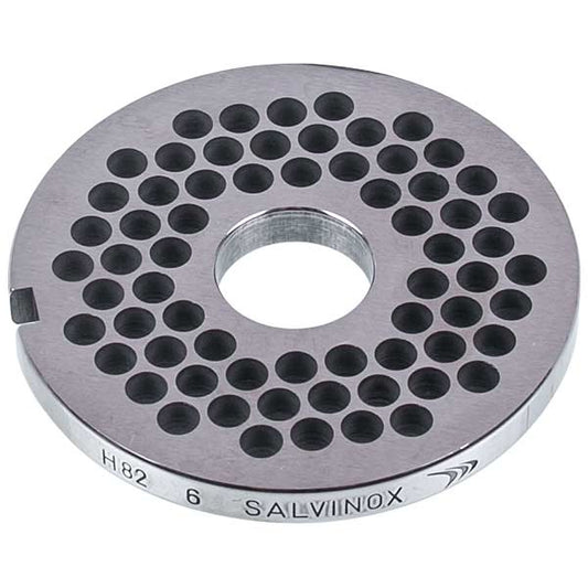 Meat Grinder Grid Lame Italia 100730 6mm D=81,6mm (with a slot) Unger H82 (PRH6)