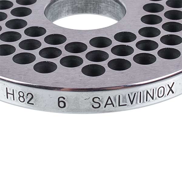 Meat Grinder Grid Lame Italia 100730 6mm D=81,6mm (with a slot) Unger H82 (PRH6)