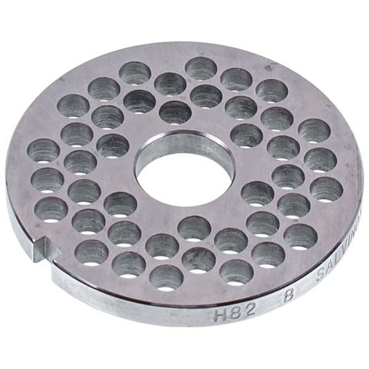 Meat Grinder Grid Lame Italia 100740 8mm D=81,6mm (with a slot) Unger H82 (PRH8)