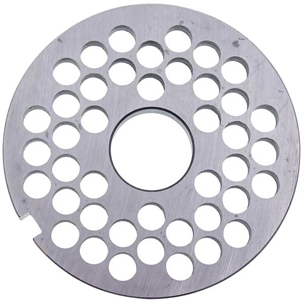 Meat Grinder Grid Lame Italia 100740 8mm D=81,6mm (with a slot) Unger H82 (PRH8)