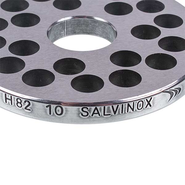 Meat Grinder Grid Lame Italia 100750 10mm D=81,6mm (with a slot) Unger H82 (PRH10)