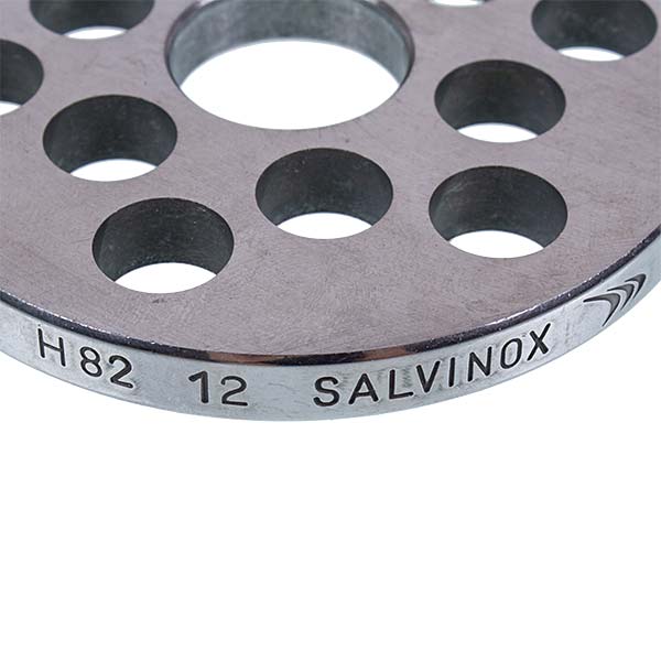 Meat Grinder Grid Lame Italia 100755 12mm D=81,6mm (with a slot) Unger H82 (PRH12)
