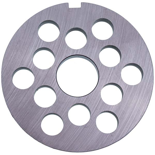 Meat Grinder Grid Lame Italia 100755 12mm D=81,6mm (with a slot) Unger H82 (PRH12)