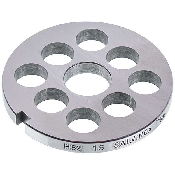 Meat Grinder Grid Lame Italia 100770 16mm D=81,6mm (with a slot) Unger H82 (PFH16)