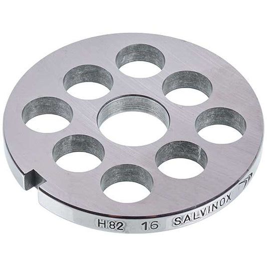 Meat Grinder Grid Lame Italia 100770 16mm D=81,6mm (with a slot) Unger H82 (PFH16)