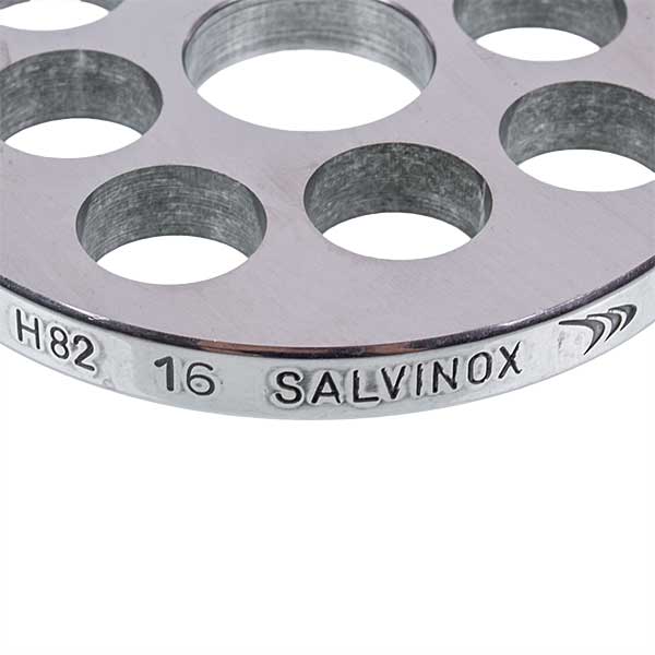 Meat Grinder Grid Lame Italia 100770 16mm D=81,6mm (with a slot) Unger H82 (PFH16)