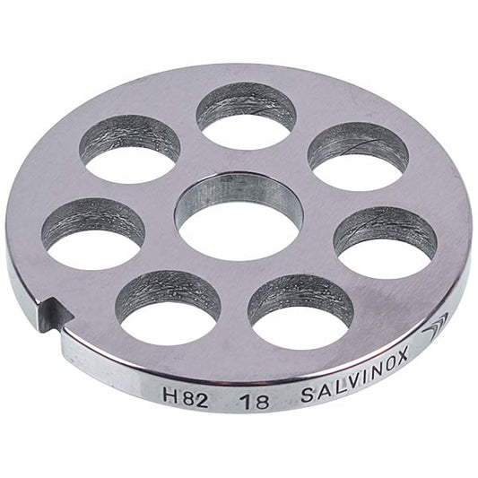 Meat Grinder Grid Lame Italia 100780 18mm D=81,6mm (with a slot) Unger H82 (PRH18)