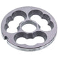 Meat Grinder Grid Lame Italia 100797 "0" D=81,6mm (with a slot) Unger H82 (PRHBIG)