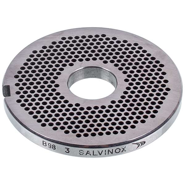 Meat Grinder Grid Lame Italia 100960 3mm D=98mm (with a slot) Unger B98 (PFB3)