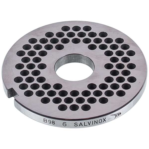 Meat Grinder Grid Lame Italia 101010 6mm D=98mm (with a slot) Unger B98 (PFB6)