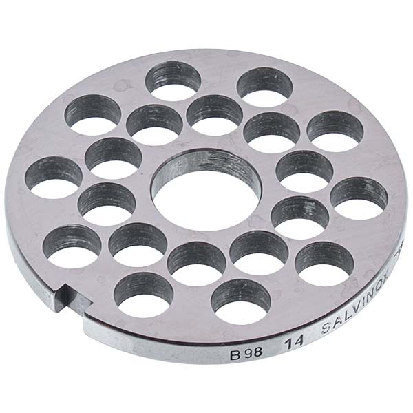 Meat Grinder Grid Lame Italia 101045 14mm D=98mm (with a slot) Unger B98 (PFB14)