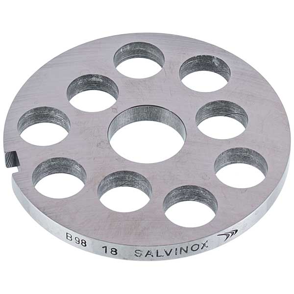 Meat Grinder Grid Lame Italia 101060 18mm D=98mm (with a slot) Unger B98 (PFB18)