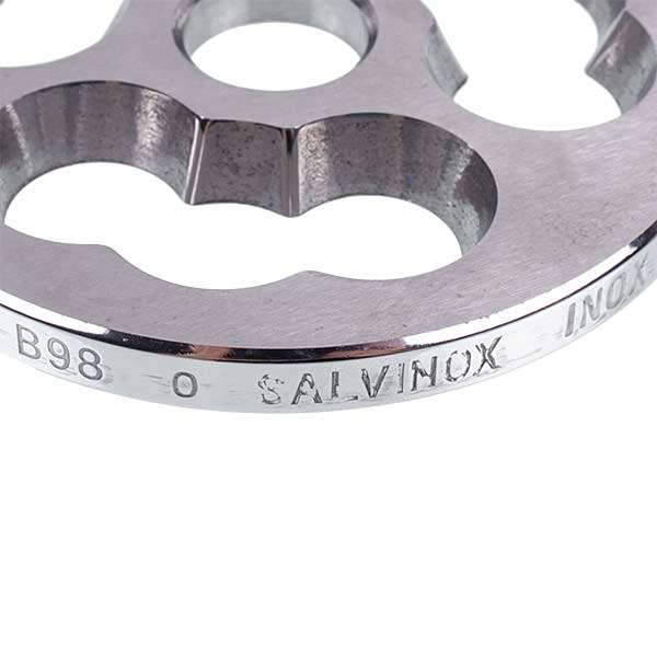 Meat Grinder Grid Lame Italia 101075 "0" D=98mm (for sausage with a slot) Unger B98 (PFB0)