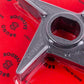 Meat Grinder Blade Lame Italia 100053 D=87mm s=17mm Hole=19x15mm Unger B98