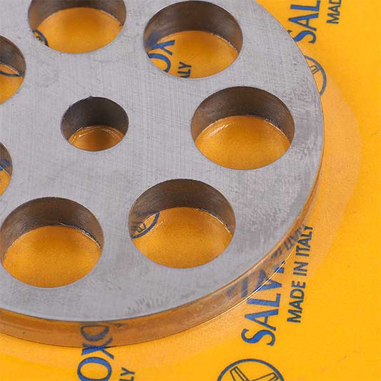 Meat Grinder Grid Lame Italia 102140 14mm D=62mm (with center hole and 2 slots) Enterprise 8