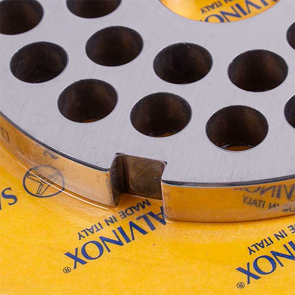 Meat Grinder Grid Lame Italia PFD12 12mm D=114mm (with a slot) Unger