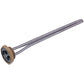 Cast Iron Batteries Heating Element Kawai 500W (stainless steel) L=310mm D thread= 1 1/4'' (right thread)