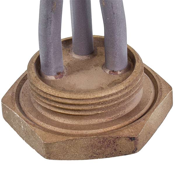 Cast Iron Batteries Heating Element Kawai 500W (stainless steel) L=310mm D thread= 1 1/4'' (right thread)