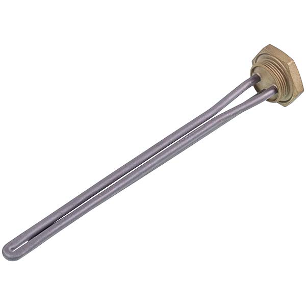 Cast Iron Batteries Heating Element Kawai 800W (stainless steel) L=310mm D thread= 1 1/4'' (right thread)