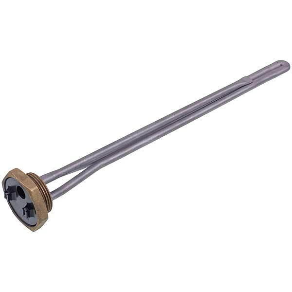 Cast Iron Batteries Heating Element Kawai 1000W (stainless steel) L=335mm D thread= 1 1/4'' (left thread)