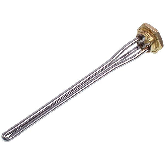 Cast Iron Batteries Heating Element BALCIK 1000W (stainless steel) L=320mm thread D = 1 1/4'' (right thread)