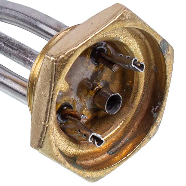 Cast Iron Batteries Heating Element BALCIK 1000W (stainless steel) L=320mm thread D = 1 1/4'' (right thread)