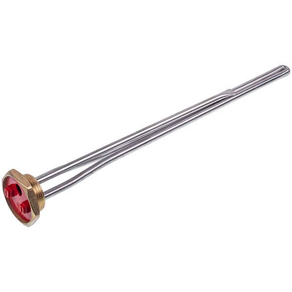 Cast Iron Batteries Heating Element BALCIK 1500W (stainless steel) L=370mm D thread= 1 1/4'' (left thread)