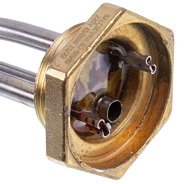 Cast Iron Batteries Heating Element BALCIK 1500W (stainless steel) L=370mm thread D = 1 1/4'' (right thread)