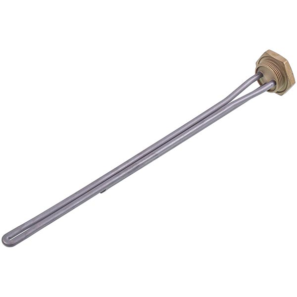 Cast Iron Batteries Heating Element Kawai 2000W (stainless steel) L=410mm D thread= 1 1/4'' (left thread)