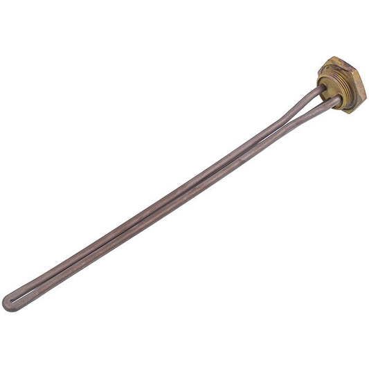 Cast Iron Batteries Heating Element Kawai 2000W (stainless steel) L=410mm D thread= 1 1/4'' (right thread)