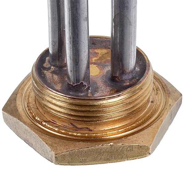 Cast Iron Batteries Heating Element BALCIK 2500W (stainless steel) L=410mm D thread= 1 1/4'' (right thread)