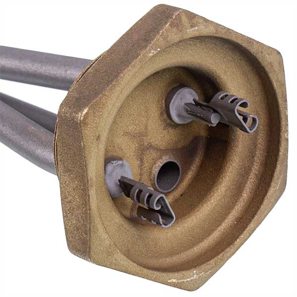 Cast Iron Batteries Heating Element Kawai 2500W (stainless steel) L=430mm D thread= 1 1/4'' (right thread)