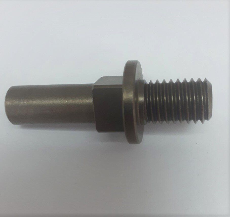 Meat Grinder Auger Pin Sirman MF2127 D Thread=12x20mm D Shaft=9x9mm Square 11.5x11.5mm