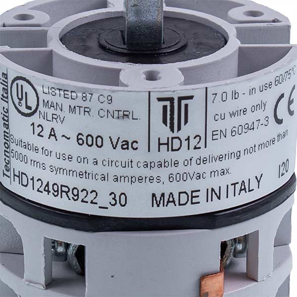 Meat Grinder Mode Switch Sirman MF2364 600V 12A