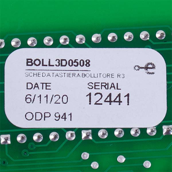Control and display board for Sirman thermoprocessor GM5946350
