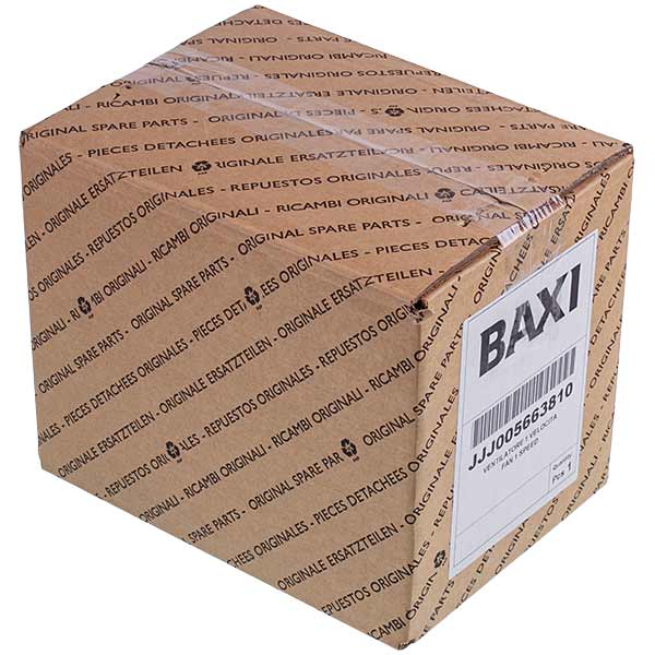 Fan Ebmpapst RLG108 57 W for Gas Boiler Baxi Eco 3 Compact, Main, Westen Pulsar, Quasar 5663810