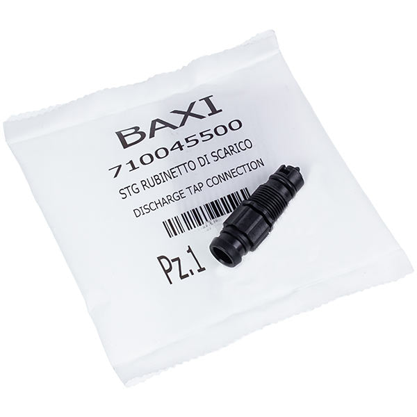 Drain valve for gas boiler Baxi Eco 4S, Fourtech, Power HT, Westen Pulsar D 710045500