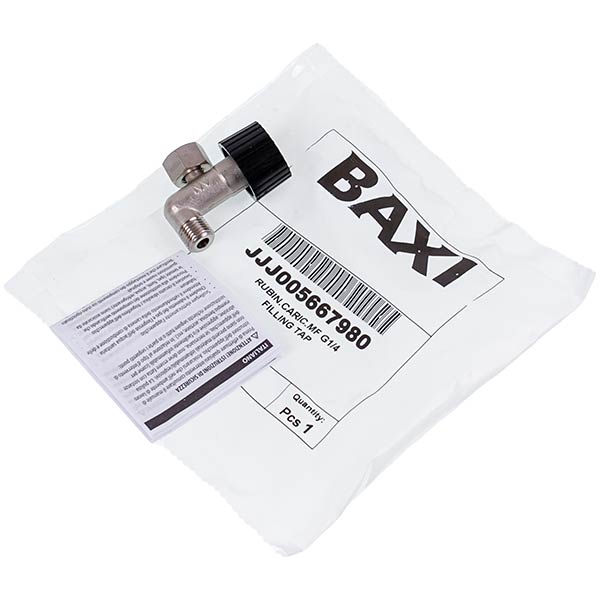 Filling Faucet for Gas Boiler Baxi Main, Main Digit, Westen Quasar, Quasar Plus, Roca Neobit S 5667980