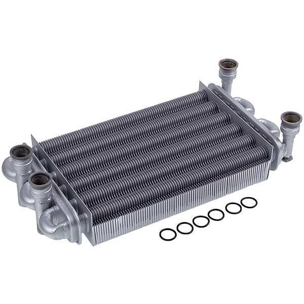 Bithermic Heat Exchanger for Gas Boiler Baxi Main Four, Westen Quasar Plus, Roca Neobit 616170