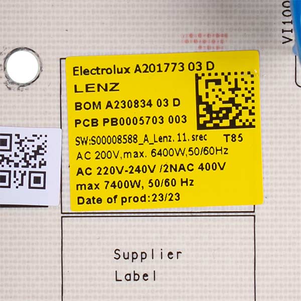 Hob Power Module Electrolux 140201773037