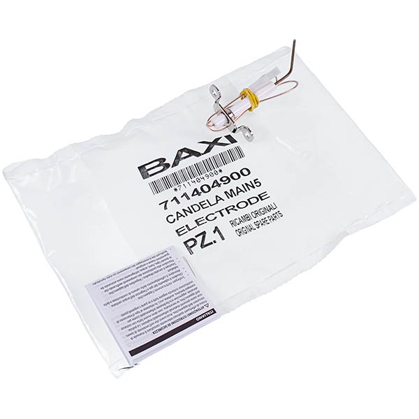 Ignition and Ionization Electrode for Gas Boiler Baxi Main 5/Eco Compact 711333500