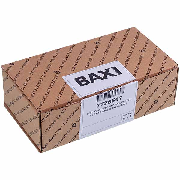 Control board HAGC03-BX01 for gas boiler Baxi Duo-Tec Compact 7726557