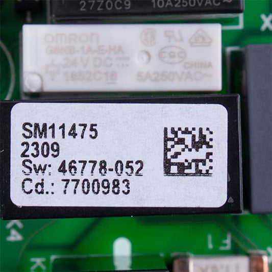 Control Board Honeywell SM11475 for Gas-fired Boiler Westen Quasar, Pulsar D 24 F 7731866